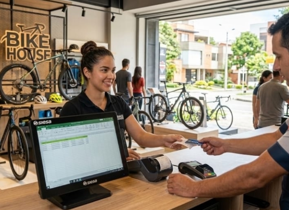 Cajera y Auxiliar de Facturación para el equipo Bike House