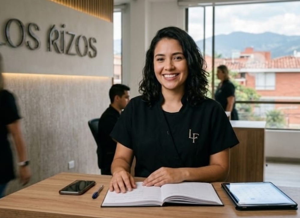 Recepcionista ​Los Rizos de Fer